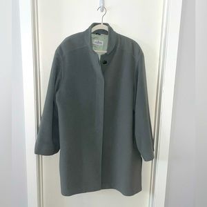 Vintage Valentino made in Italy minkwool Jacket size 14 in beautiful sage green